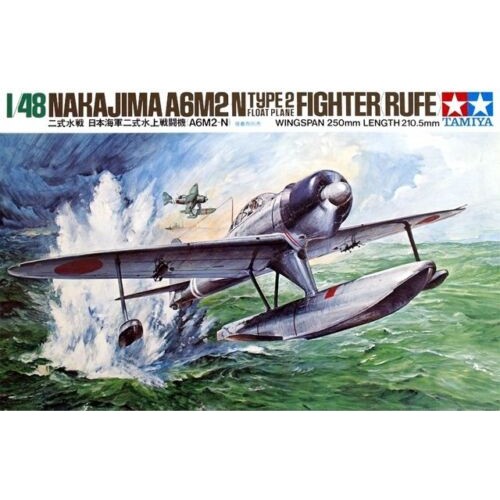 1/48 Tamiya Model Kit Nakajima A6M2-N Type-2 Float Plane Fighter(Rufe) 61017
